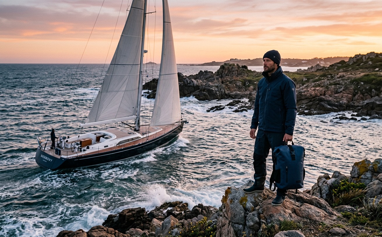 Aventura náutica y equipamiento estanco Merrowy en Punta del Este